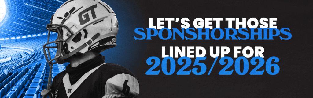 let's get those sponsorships
