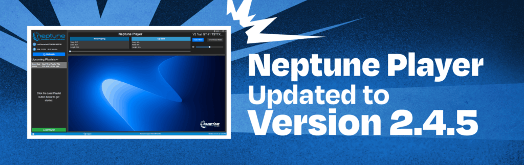 neptune player updated to version 2.4.5
