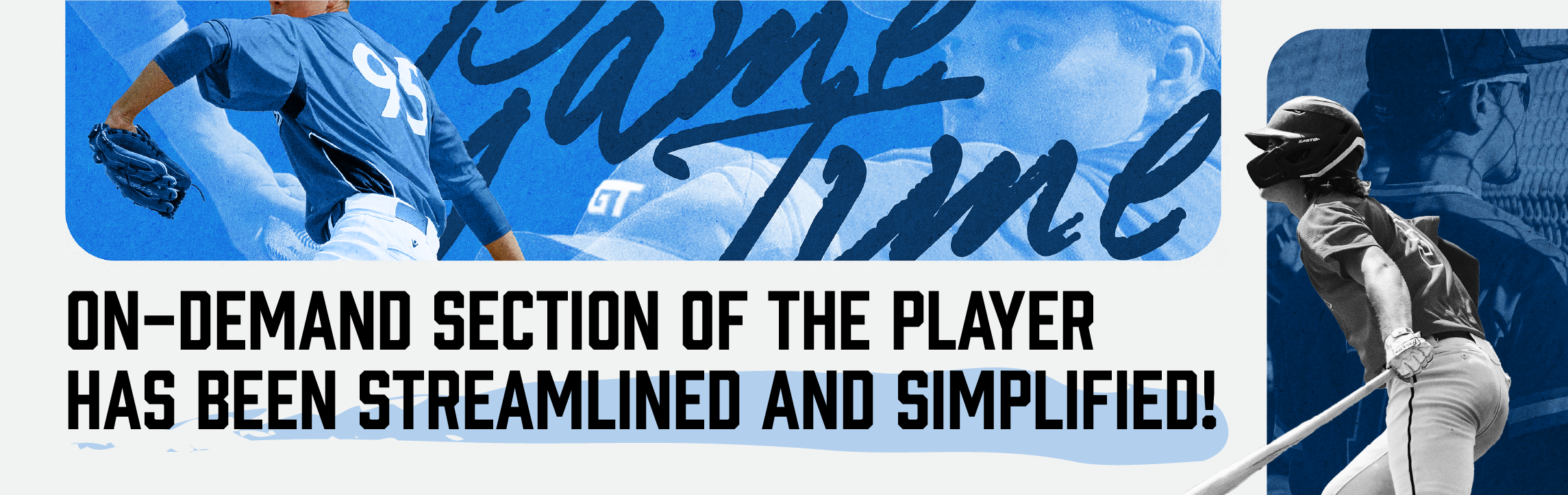 (gt) on demand section of the player has been streamlined and simplified